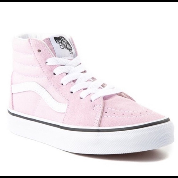 hi top pink vans